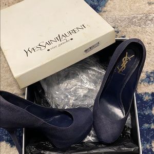 Used Denim YSL pumps